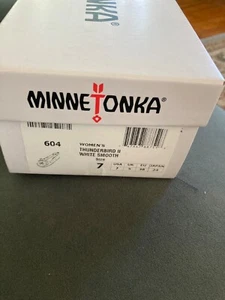Minnetonka New in Box White shoes women - Picture 1 of 6