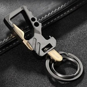 Stylish Metal Car Key Rings Alloy Chain Heavy Men Duty Gift Keyring Keychain - Picture 1 of 5