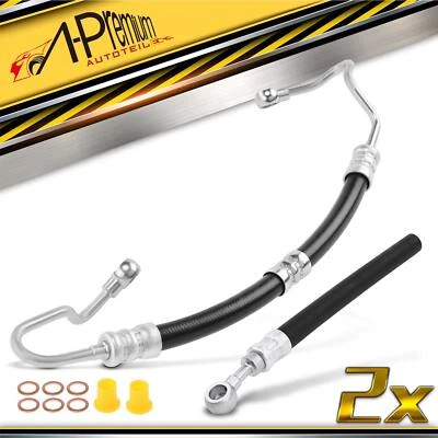 2x Servosterzo Tubo+Tubo Flessibile Idraulico per BMW E36 Z3 320i 323i M 3402524 - Immagine 1 di 4