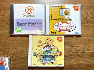 dream passport 1 2 3 SEGA JAPAN dream cast DREAMCAST - Picture 1 of 4