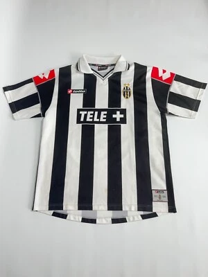 Camiseta de fútbol JUVENTUS (italia) home LOTTO 2001 #21 ZIDANE T.L (9/10) Foto 1 de 4