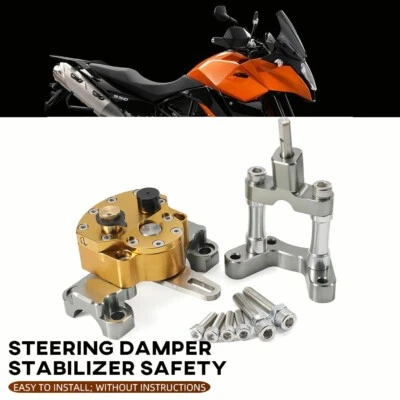Steering Damper Stabilizer Reversed Safety For 990 Supermoto T SMT 2009-2013 - Image 1 of 4