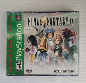 Final Fantasy 9 - Sony PlayStation 1 Greatest Hits Edition New Sealed Read - Picture 1 of 2