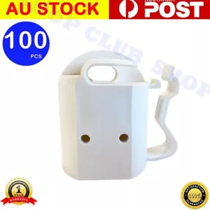 100PCS Steel Star Post Safety Caps Electric Fence Insulators Poly Tape Wire Rope - Picture 1 of 5