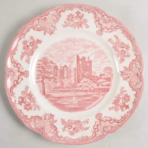 Piatto da cena rosa Johnson Brothers Old Britain castelli 281654 - Foto 1 di 1