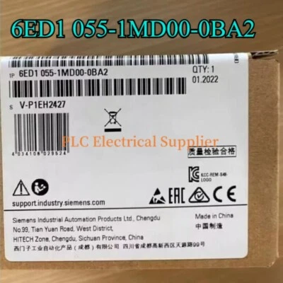 6ED1055-1MD00-0BA2 1PCS New Siemens 6ED1 055-1MD00-0BA2 AM2 RTD Expansion - Image 1 of 2