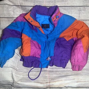 Retro 80s/90s Andy Johns Kids Jacket Size M 10/12 - Picture 1 of 20