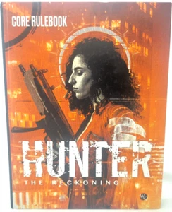 Libro de reglas básico TWoD Hunter the Reckoning 2023 HB juego de rol de White Wolf - Imagen 1 de 4