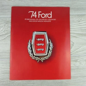 Ford - Tutti i Modelli - 1974 - Brochure/Catalogo - Concessionaria - Colore - Vintage - Foto 1 di 8