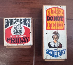 Escritorio de colección American Greetings Block Busters Secretaria Friday - Imagen 1 de 3