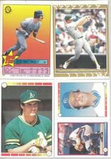 1989 O-Pee-Chee Baseball Sticker & Stickerback Variations Listing 2/2 You Pick!