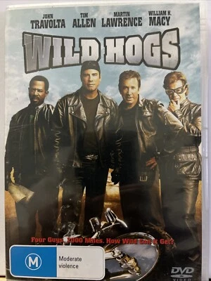 Wild Hogs (DVD, 2007) Region 4  Slapstick Comedy Adventure - image 1 of 4