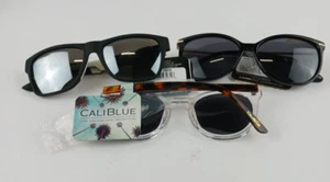 3 PACK BLACK SMNY, PANAMA JACK ROUND BLACK & CALI BLUE ROUND ANIMAL PRINT ARM - Picture 1 of 13