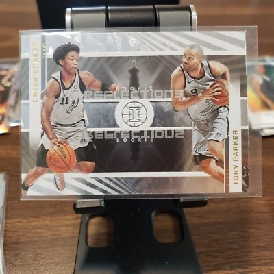2021-22 Panini Illusions - Rookie Reflections #19 Tony Parker, Joshua Primo (RC) - Image 1 of 2