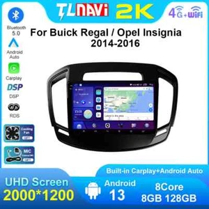 For Buick Regal Opel Insignia Android Auto Car Radio Multimedia Player Head Unit - Picture 1 of 32