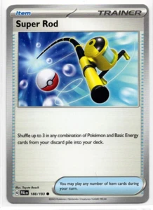 Pokemon Paldea Evolved 188/193 Super Rod - Picture 1 of 1