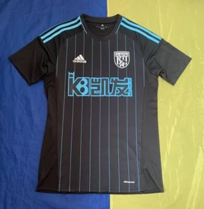 WEST BROMWICH ALBION 2016-2017 AWAY FOOTBALL SHIRT SOOCER JERSEY ADIDAS Sz.S - Picture 1 of 7