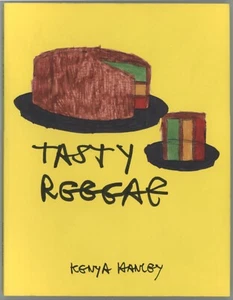 TASTY REGGAE Art Book Kenya Hanley Brooklyn Artist LAND African American - Foto 1 di 5