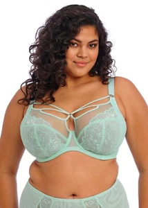 ELOMI BRIANNA FROZEN UNDERWIRE PLUNGE BRA & FULL BRIEF SET SIZE 36FF / 14FF 16 - Bild 1 von 1