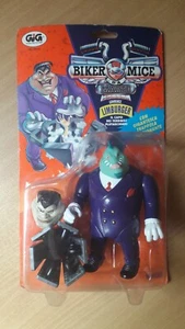 Vintage Figur 1993 Galoob Biker Mice from Mars Lawrence Limburger OVP MOC - Bild 1 von 5
