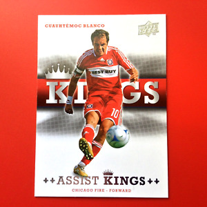 2008 Upper Deck MLS Soccer ⚽️ Assist Kings Cuauhtemoc Blanco #AK-1 Rookie RC