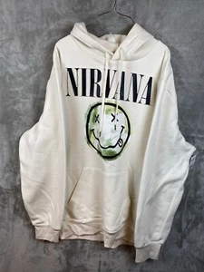 Men's Nirvana Light Birch Pullover Graphic Hoodie Size XXL NWT - Picture 1 of 7
