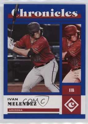 2023 Panini Chronicles Blue /25 Ivan Melendez #21 - Image 1 of 2