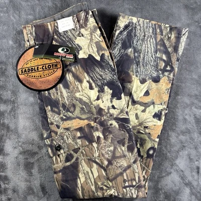 VTG Cabelas Mossy Oak Brush Cargo Camo Pants Camouflage Hunting Size 34 Reg NWT - Image 1 of 4