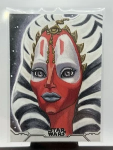 Tarjeta de boceto Topps Star Wars de Dawn Murphy 1/1 - Imagen 1 de 2