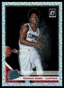 2019-20 Donruss Optic Choice Mojo Rated Rookies Terance Mann RC Los Angeles - Foto 1 di 2