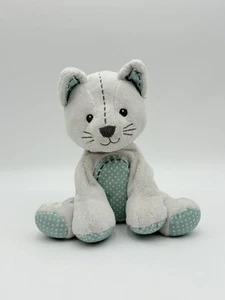 Lazare Gray Kitty Cat Plush Sophie La Girafe Friend Giraffe Mary Meyer Blue Dot - Picture 1 of 11