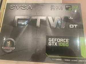 EVGA GeForce GTX 1060 6GB DDR5 Graphics Card (06GP46366KR) Sealed Never Opened - Picture 1 of 5