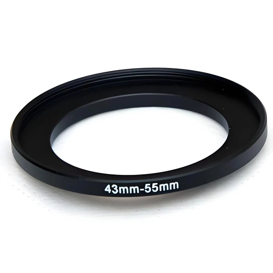 43mm-55mm 43-55 mm 43 to 55 Step Up Ring Filter Adapter - Image 1 of 1