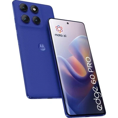 Motorola XT2507-1 Moto Edge 60 Pro 5G Smartphone 512GB 12GB RAM dazzling blue - Bild 1 von 4