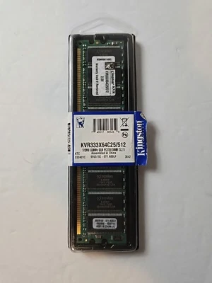 Kingston PC2700 (DDR-333) 512 MB DIMM 333 MHz PC-2700 DDR SDRAM Memory... - Image 1 of 4