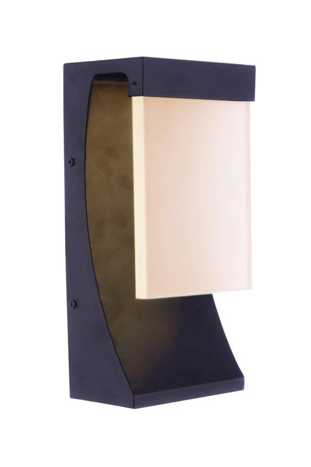 Craftmade ZA5804-LED Vault 12" Tall LED Wall Sconce - Midnight - Image 1 of 4