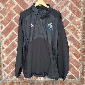 Kansas City Roos Adidas Womens Basketball Summit League Jacket Quarter Zip Large - Picture 1 of 12