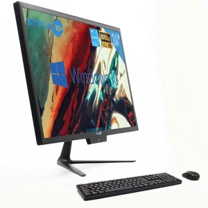 AIO ALL IN ONE 24" 4GB 120GB FULL HD WINDOWS 10 PRO PC Desktop Computer - Picture 1 of 9