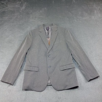 PJ Paul Jones Herringbone Blazer Jacket Casual Knit Sport Coat Mens  Sz Large - Image 1 of 4