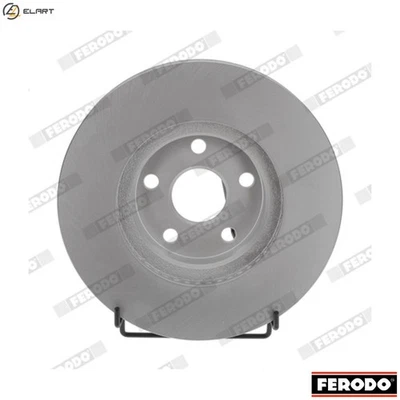 2x BRAKE DISC DDF1484C FOR TOYOTA 1ZZ-FE 1.8L 2ZZ-GE 1.8L 4cyl CELICA - Image 1 of 4