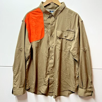 Columbia Performance Hunting Gear PHG Blood & Guts Shooting Shirt Mens Large - Image 1 of 4