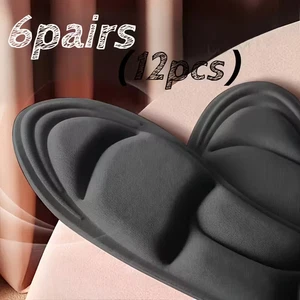 Schaumstoff Einlegesohlen Innensohleneinlage Luftpolster Fersenfuß Schuhpolster Unisex 6 Paar - Bild 1 von 5