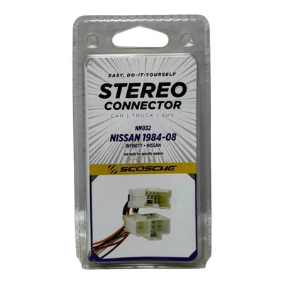 Scosche NN032 Stereo Wiring Harness Connector for Nissan Infiniti 1984-2008 - Image 1 of 3