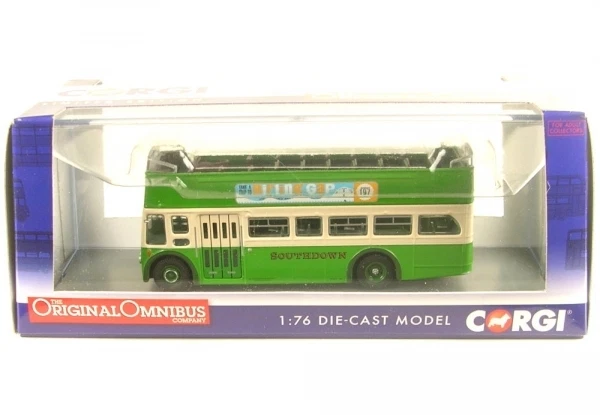 Leyland PD3 Queen Mary Open Top - Southdown Motor Services - Route 197 Eastbourn - Bild 1 von 1