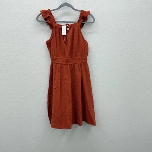 Maurices leichtes Trägerkleid Rüschenärmel Stoff Gaze Baumwolle Damen XS NEU - Bild 1 von 9