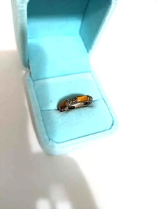 BANDA ETERNIDAD REDONDA PLATA ESTERLINA ESMALTADA TALLA 7 GRAMOS 3.0 A-925 TAILANDIA - Imagen 1 de 6