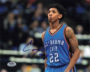 CAMERON PAYNE signed 8x10 photo PSA/DNA Oklahoma City Thunder Autographed - Picture 1 of 1