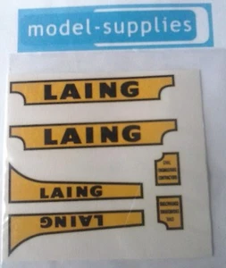 Matchbox K8a Prime Mover & Trailer Laing Reproduction Waterslide Transfers Set - Picture 1 of 1