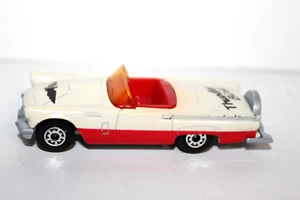1982 Matchbox 1957 THUNDERBIRD ~ White, 1:63 Scale ~ Made In Macau - Picture 1 of 4