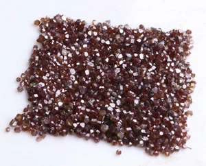 5Cts Natural Fine Red Raw Rough Diamond Dust, Tiny Rough Loose Diamonds Dust Lot - Picture 1 of 2